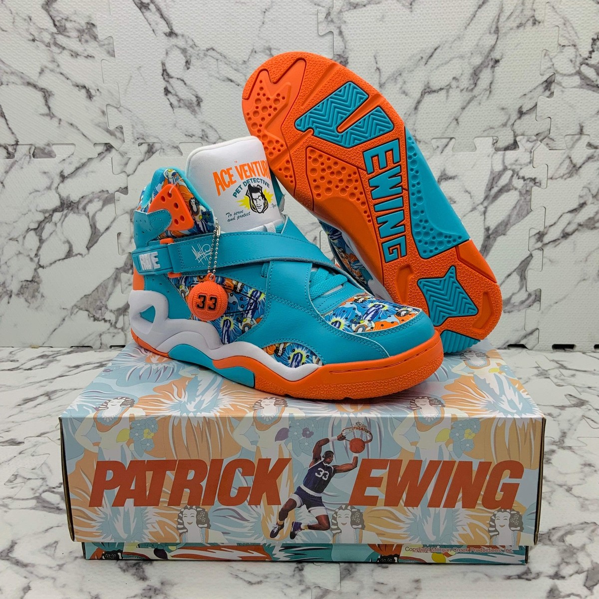 Men's Patrick Ewing ROGUE x ACE VENTURA 33 HI x MACHE Teal
