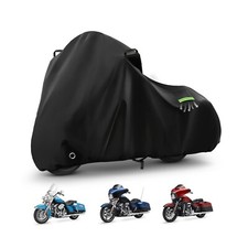 Motorcycle Cover Waterproof for Touring Models Road King/Road Glide/Street Gl...