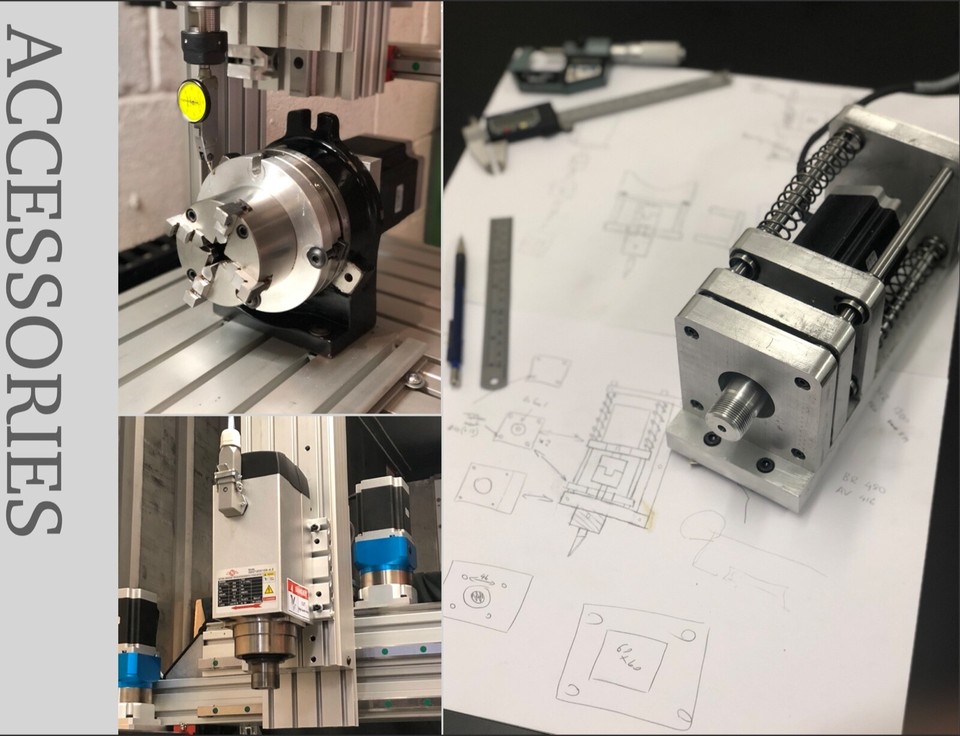 8x4 CNC Router, CNC Milling Machine, Aluminium Extrusion CNC ...