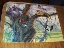 Wild Cat In Tree jigsaw puzzle - 220 pieces - NO BOX