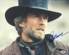 Clint Eastwood Signed 11x14 Photo Authentic Autograph PSA/DNA LOA