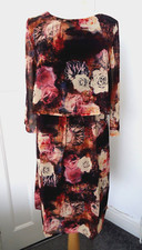 TOGETHER FLORAL PRINT DRESS SIZE 12 NEW