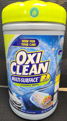 #ad Oxi Clean Multi Surface Cleaning Wipes 50 wipes for all parts of your car truck $19.99