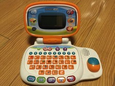 Vtech Tote  Go Laptop Web Orange Kids Educational Computer Works Well