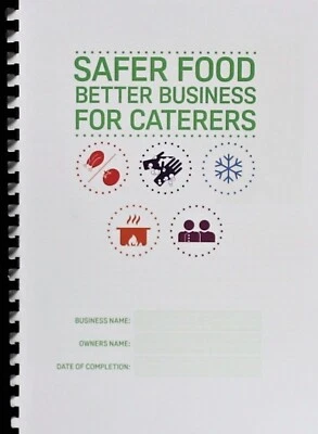 FSA Up to date 2025 SFBB Safer Food Better Business Caterers Full pack Manual