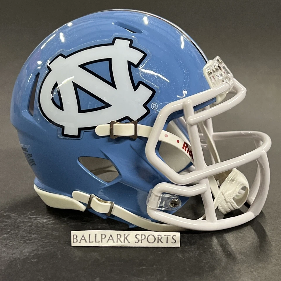 North Carolina Tar Heels Speed Mini Helmet Riddell NCAA Licensed Brand New! - Image 2 of 4