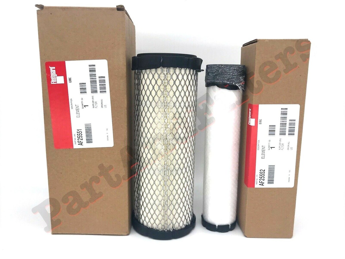Fleetguard AF25551 & AF25552 Air Filter Set ( P821575