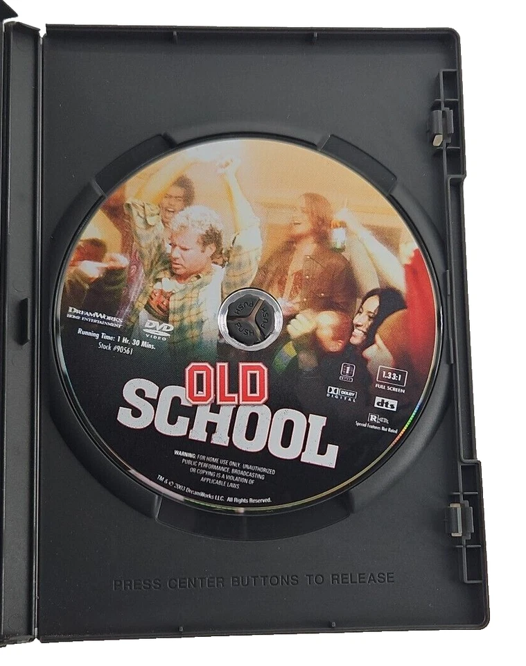 Old School DVD Video Movie Luke Wilson Will Ferrell Comedy - Image 4 of 4