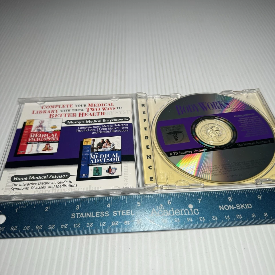 Body Works, A 3D JOurney Through the Human Anatomy, CD Reference - Image 2 of 3