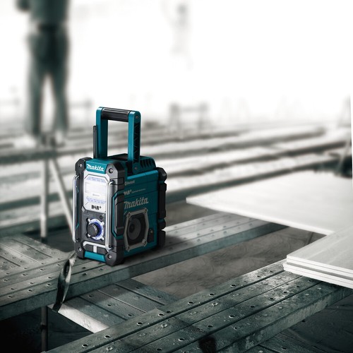 Makita DMR112 Netz-/Akku-Baustellenradio Baustellenradio Bluetooth-Radio Musik - Bild 5 von 6