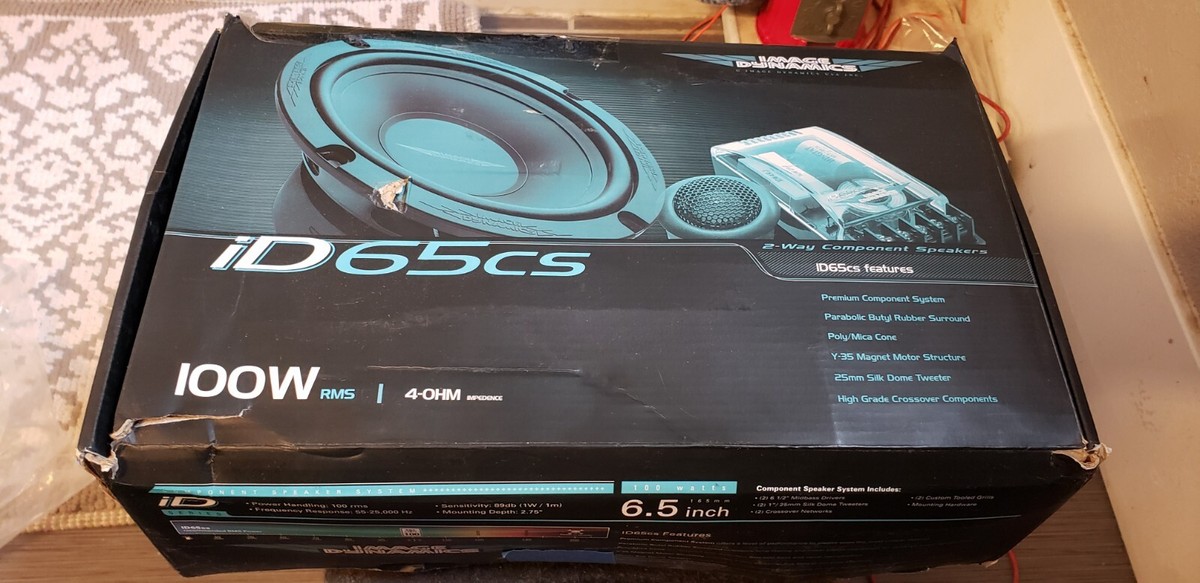 Image Dynamics id65cs component speakers - Main Image