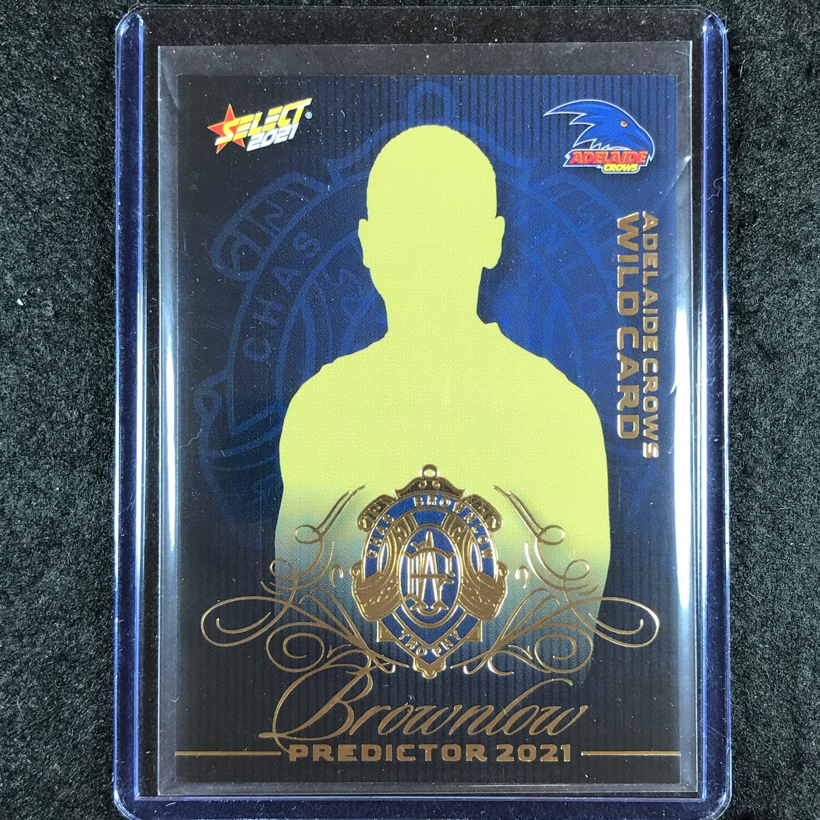 2021 Select AFL Footy Stars ADELAIDE WILDCARD Brownlow Predictor Gold