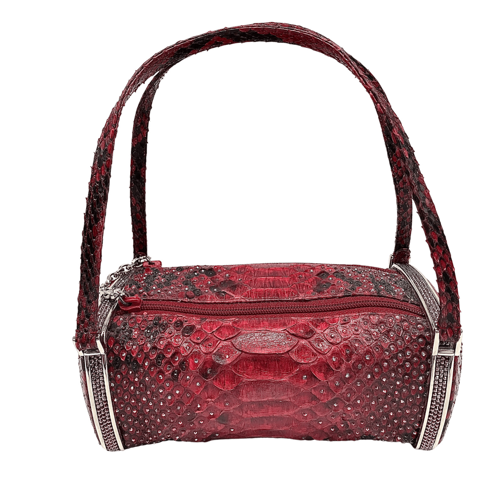 ❤️Judith Leiber Python Swarovski Crystal Handbag … - image 2