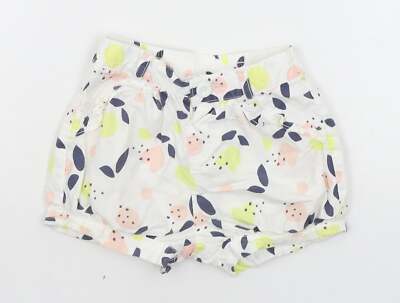 Tiny Little Wonders Baby weiße Baumwollmischung Hose Größe 12-18 Monate