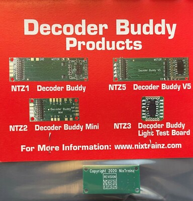 Decoder Brand Model Model Train Decoder Decoder Buddy V1 - Locomotive Motherboard With 21 ...