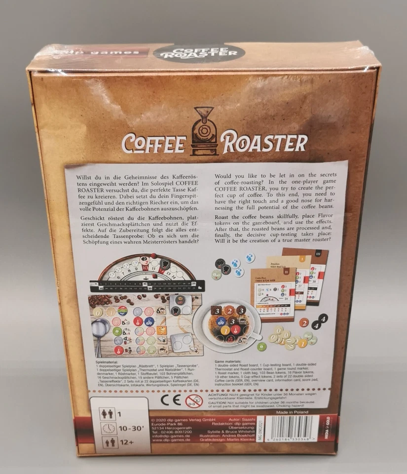 Coffee Roaster Spiel -  dlp Games -  NEU&OVP - Bild 2 von 3