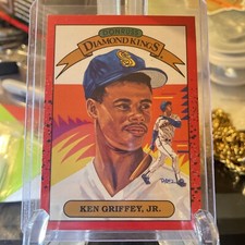 DONRUSS KEN GRIFFEY JR . 1990 DIAMOND KINGS Error🔥Super Rare!🔥