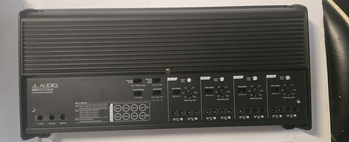 JL Audio XD800/8V2 8-Channel Car Amplifier for sale online | eBay