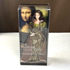 NEW & SEALED! 2010 Barbie The Museum Collection Leonardo da Vinci Mona Lisa Doll