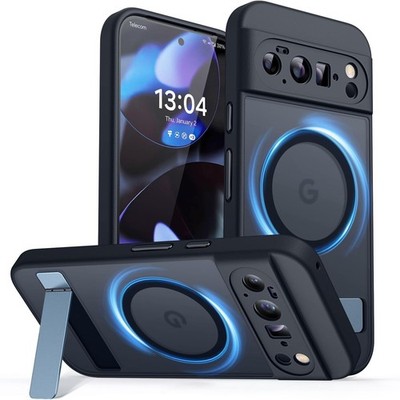 Stoßfeste Handyhülle für Google Pixel 10 Pro XL - Kameraprotektion - Mattschwarz