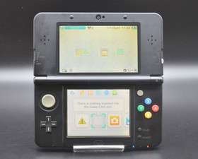 [REGION FREE] Nintendo new 3DS console only Black and White Used RANK A/B
