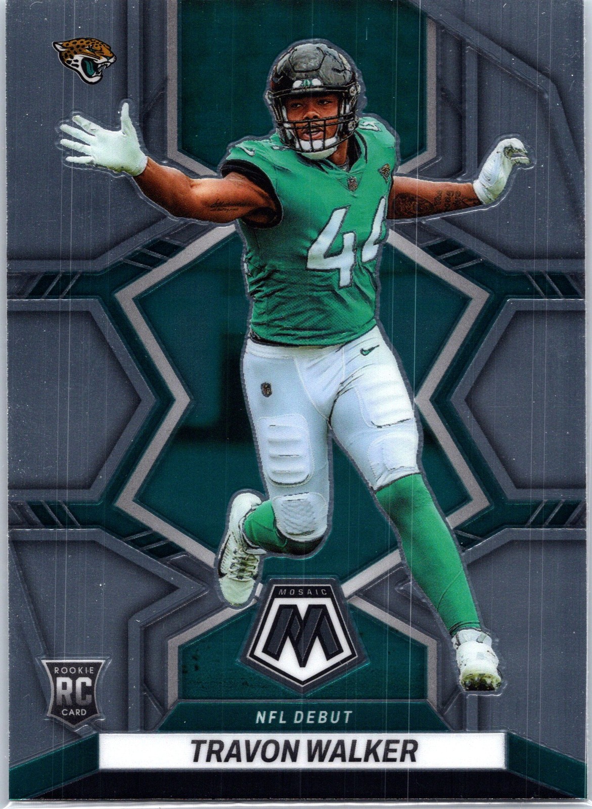 2022 Panini Mosaic #286 Travon Walker Jacksonville Jaguars
