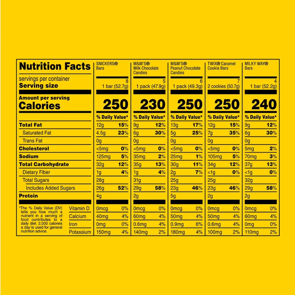 Barritas de caramelo de chocolate Mars, paquete de variedad, tamaño completo, paquete de 30 Foto 2 de 4