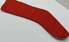 VTG Wool Christmas Stocking Santa Claus Sleigh Reindeer Needlepoint 22" — photo 3