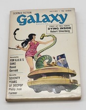 July, 1972 Science Fiction Galaxy Magazine, VF