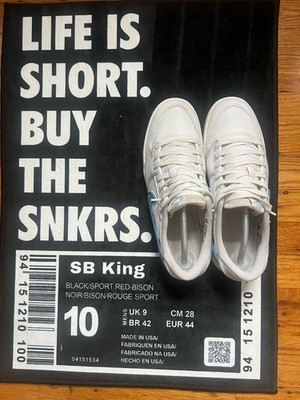 Size 10 - Jordan 1 KO x Union LA Low White Neutral Grey USED