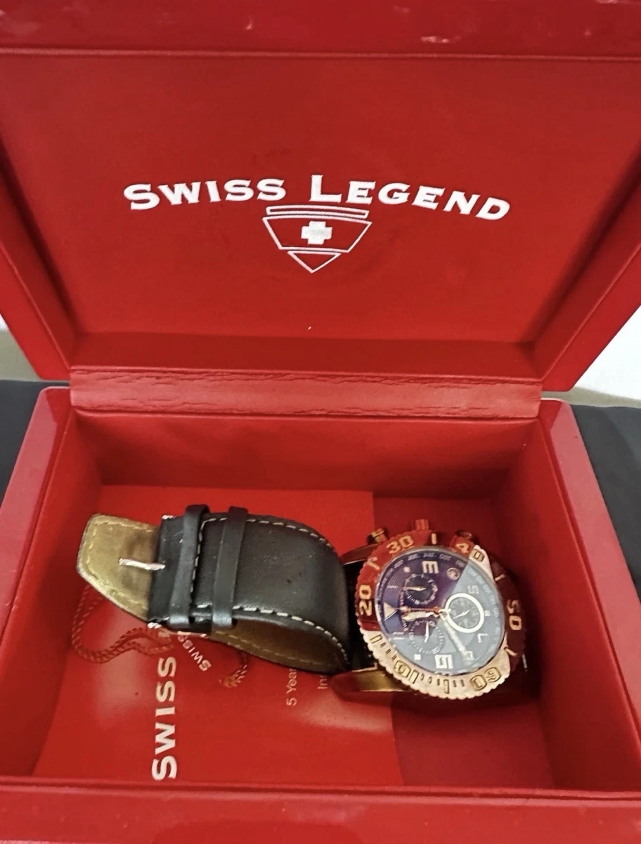 Swiss Legend Chronograph Wristwatches for sale | eBay