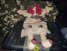 Vintage Handmade Holiday Doll