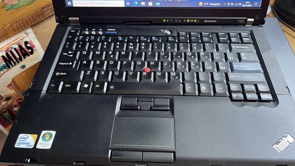 Lenovo ThinkPad T400 Intel 2x2,40GHz 4GB 150GB HDD Wlan Bluetooth - Immagine 2 di 4