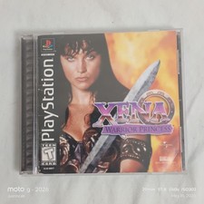 Xena Warrior Princess PS1 PlayStation 1 CIB Black Label