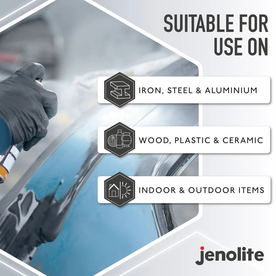 Jenolite Directorust All-in-One Multi-Surface Satin Paint - 400ml - Wood Metal - Image 3 of 4