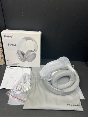 C6 Active Noise Cancelling Headphones, Wireless over Ear Bluetooth Headphones