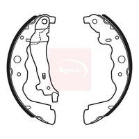 Apec SHU735 BremsbeläGe Hinten FüR Renault Logan/Stepway Ii L8 2012