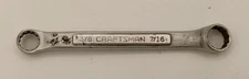 Craftsman USA SAE V Series 43863, 12-Point 3/8" X 7/16" Double Box End Wrench
