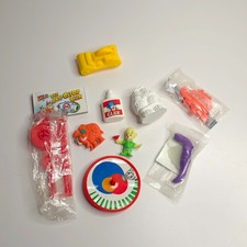 Vintage Mixed Lot Cereal Prizes Premiums & Novelty Toys Cap'n Crunch Kellog Etc