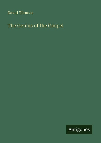 David Thomas | The Genius Of The Gospel | Taschenbuch | Englisch (2025)-image