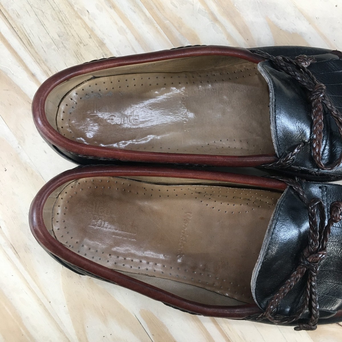 Allen Edmonds Woodstock Kiltie Slip On Loafer Brown Dress Shoes Size 8.5C USA Vintage Allen Edmonds Woodstock Kiltie | Mercari main image 2