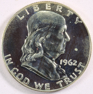 1962 Franklin Half Dollar 50C- Proof