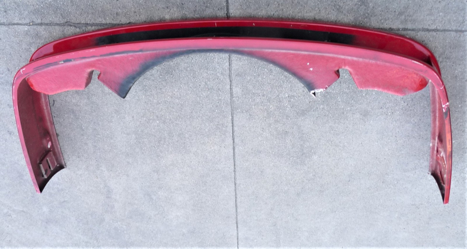 1987 1990 Ferrari Testarossa Front Bumper Cover 61532100 Damaged, OEM OE