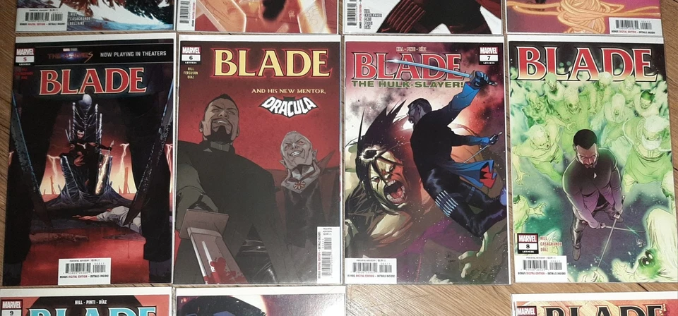 Blade #1-10 Complete Series 1st Print + Vampire Nation (One-Shot) - 2023 Marvel  - Image 3 of 4