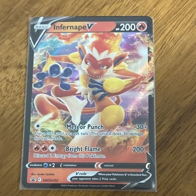 Pokémon Infernape V Jumbo Cards SWS252 Holo Promo MINT CONDITION 