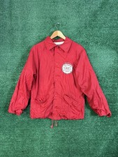 Vintage 1969 UK Champs H.W.A.S Baseball Patch Nylon Coach Jacket Windbreaker