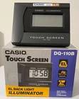 CASIO TOUCH SCREEN ALARM CLOCK - BACK LIGHT ILLUMINATOR
