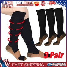 20-30mmHg Thigh High Compression Stockings Support Socks Edema Medical Grade-  