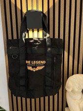 PME Legend Tasche UtilityBag Umhängetasche Beutel Schwarz ca.40cmx38cm Polyester