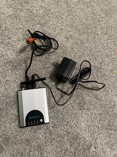 Swann Black Silver 4-Channels Outdoor 2.4GHz Wireless Video & Audio Receiver